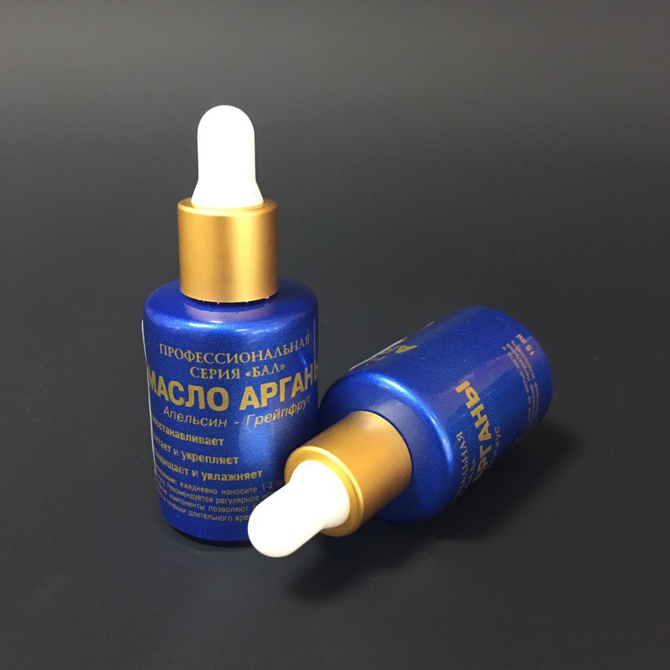 Масло Аргановое 15мл (Апельсин+Грейпфрукт) для ногтей и кутикулы